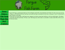 Tablet Screenshot of forguefishfarm.com